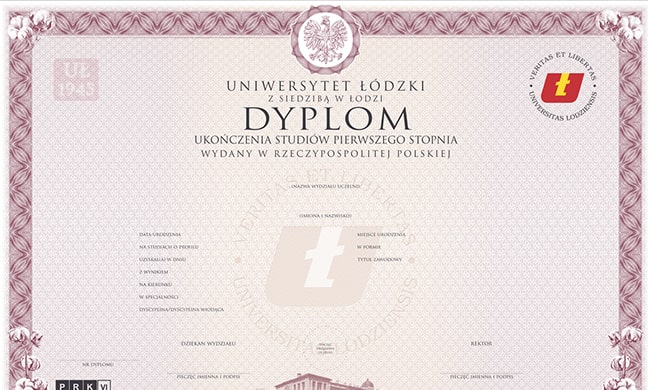 dyplomy i świadectwa